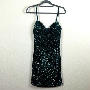 Women’s Windsor Sequined Cocktail Mini Dress